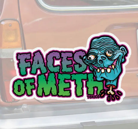 Faces of Meth - Aufkleber - Toxico
