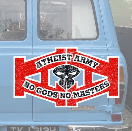 Atheist Army - Aufkleber - Toxico