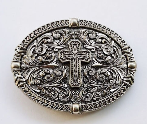 Gürtelschnalle - Kreuz