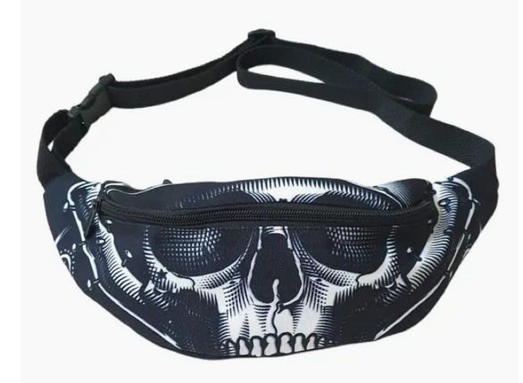 Hardcore - Gürteltasche - Totenkopf