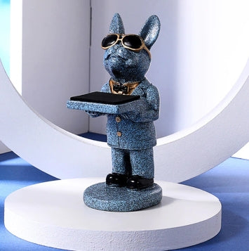 Uhrenständer - Glückshund