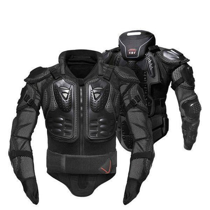 Motorradjacke mit Nackenschutz