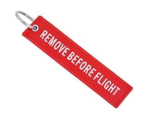 Schlüsselanhänger - Remove Before Flight