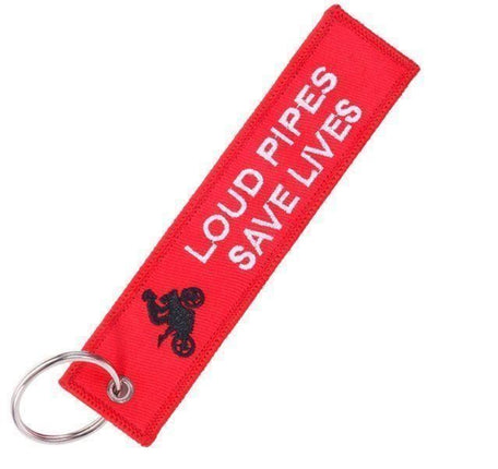Schlüsselanhänger - LOUD PIPES SAVE LIVES