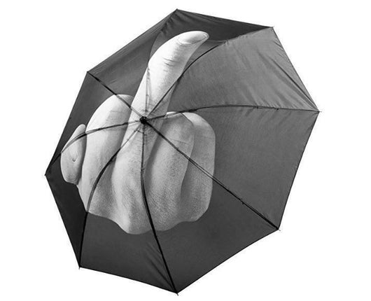 Regenschirm - Mittelfinger