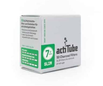 Actitube - Aktivkohlefilter Slim - (50Stk.)