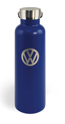 VOLKSWAGEN VW Doppelisolierflasche, Edelstahl, warm/kalt, 735ml - blau