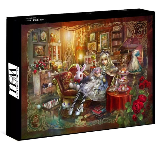 1000-teiliges Fantasy-Puzzle – Alice Collection – Artwork von SHU