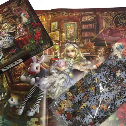 1000-teiliges Fantasy-Puzzle – Alice Collection – Artwork von SHU