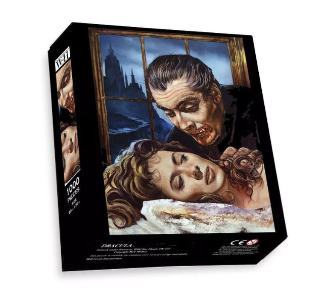 1000 Teile Puzzle – Dracula First Blood – Rick Melton Horror Art