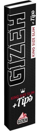 Gizeh Black King Size Slim + Tips