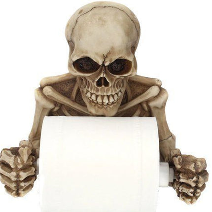 Toilettenpapierhalter - Totenkopf