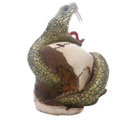 Figur - Totenkopf mit Schlange