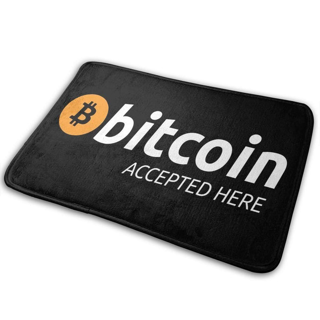 Fussmatte - BITCOIN ACCEPTED HERE