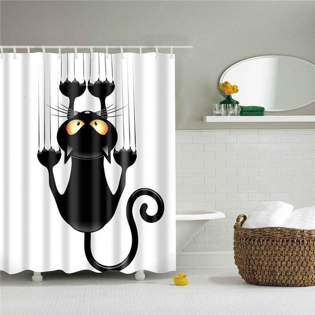 Duschvorhang – Katze
