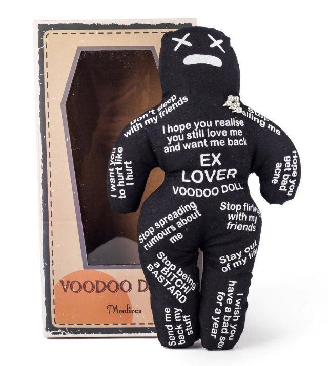 Ex Lover Voodoo Puppe - Schwarz