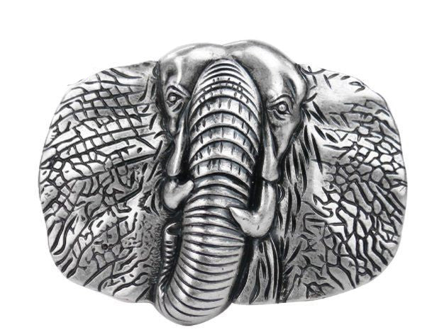 Gürtelschnalle - Elefant