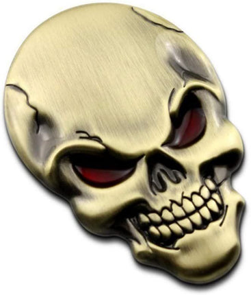 3D-Sticker - Totenkopf Schädel