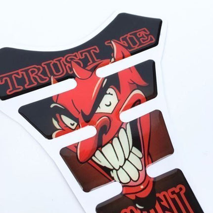 Motorrad Tankpad Sticker - Devil Teufel