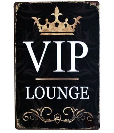 Blechschild - VIP Lounge
