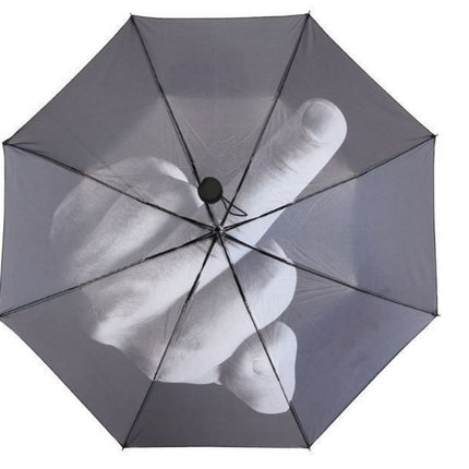 Regenschirm - Mittelfinger