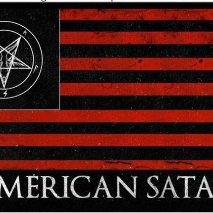 Flagge – American Satan