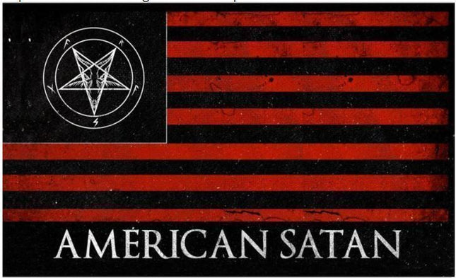 Flagge – American Satan